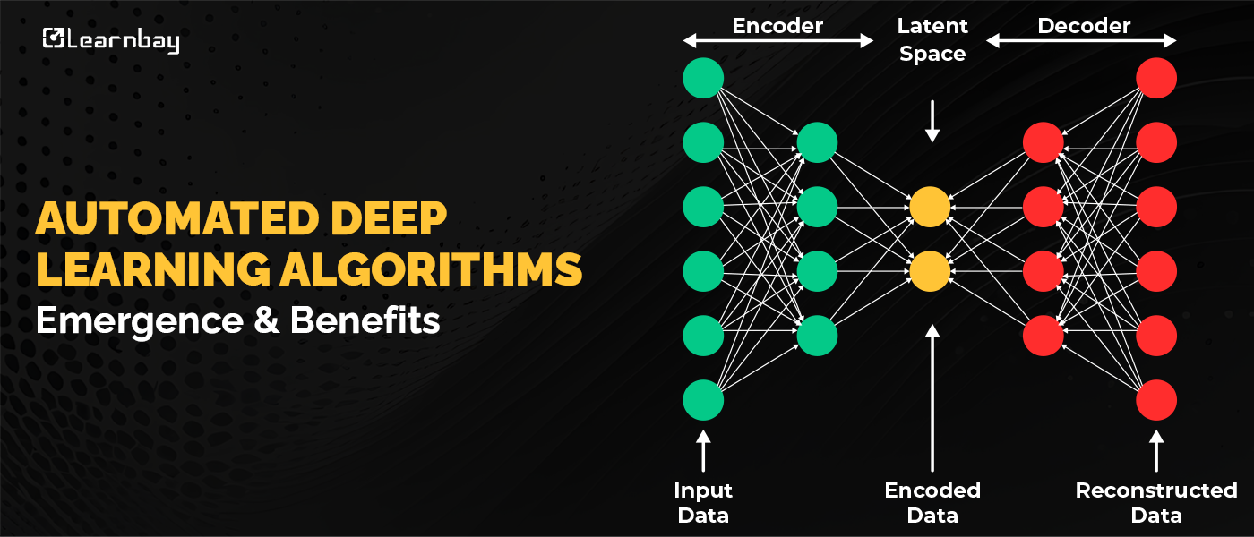 An image shows an automated deep learning algorithm for emergence and benefits.