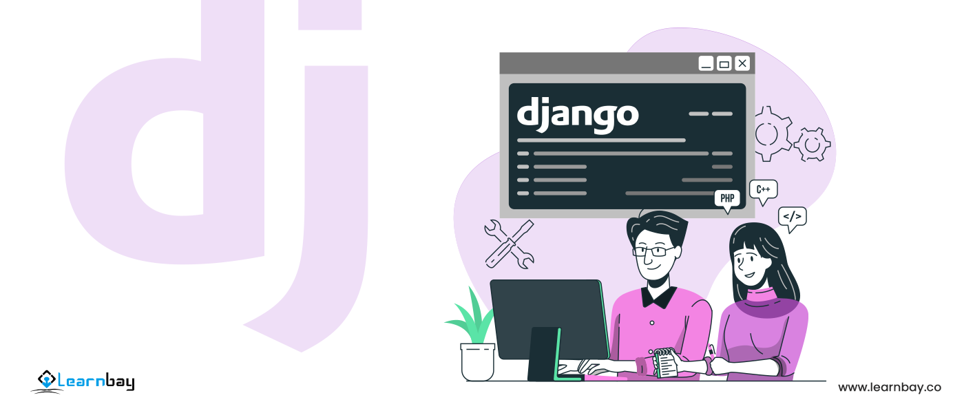 Two Web Developers are learning Django full stack web developer tool 