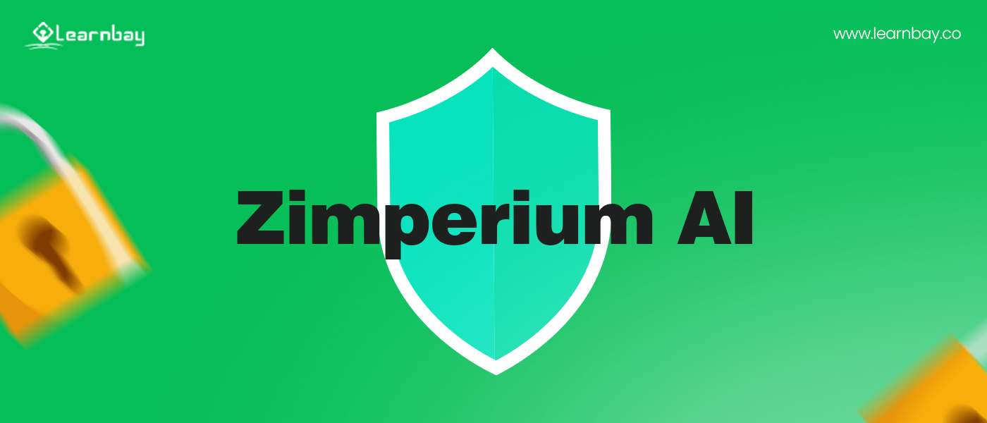 An image titled, 'Zimperium AI' with a security symbol.