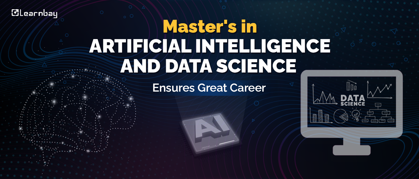 An image shows a Master's in artificial intelligence and data science to ensure a great career.