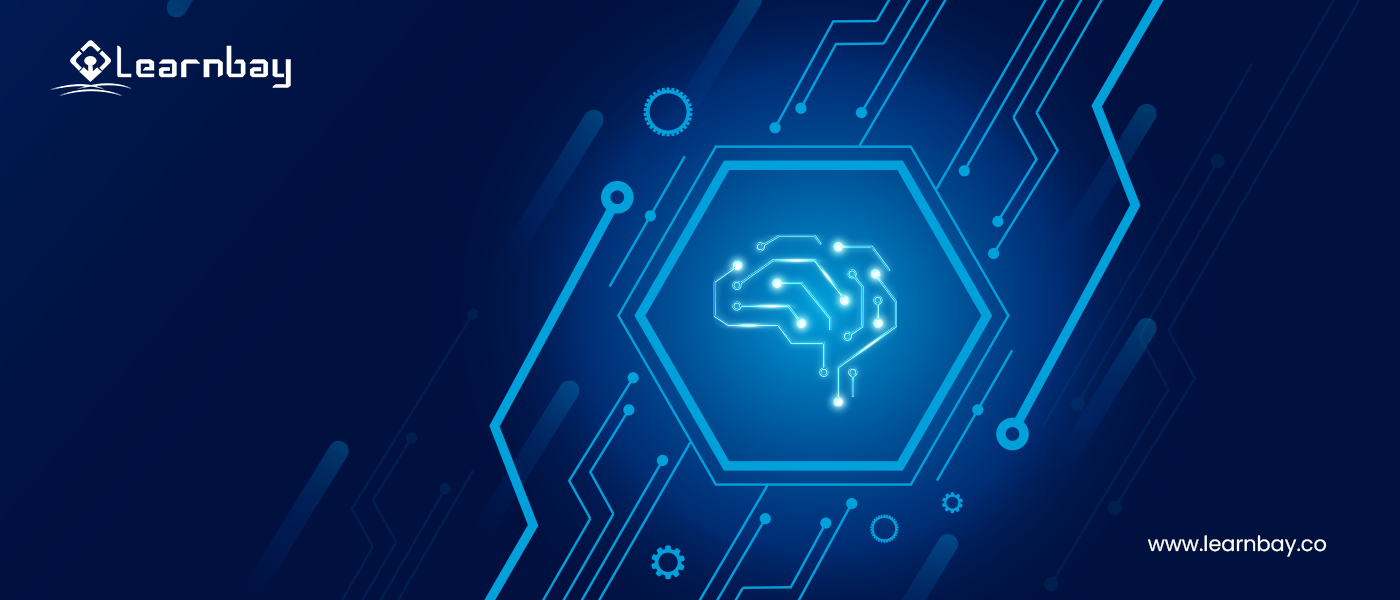 An image of a humanoid brain mounted on an electronic circuit board.