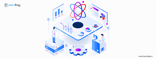 An illustration of two scientists working on deep learning techniques in a lab.