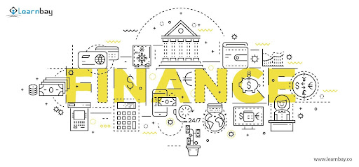An image titled 'Finance' represents the usage of a financial analyst certification course in the field of the BFSI sector.